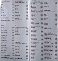 Sridevi Veg Restaurant menu 1