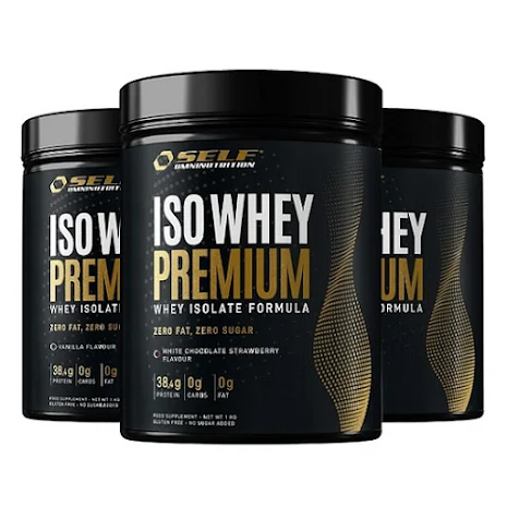 3 x SELF ISO Whey Premium, 1kg