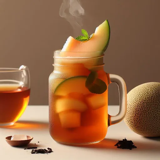 Honeydew Melon Iced Tea [450 Ml Mason Jar]