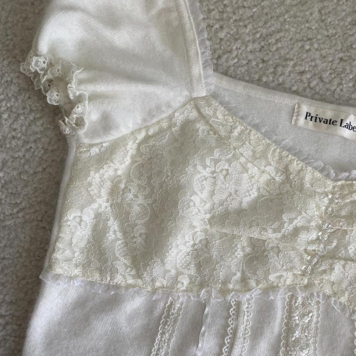 Title 4, European And American Puff Sleeve Solid Color S...