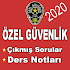 Özel Güvenlik Sınav Soruları 20201.4