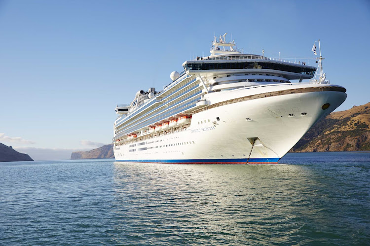 Diamond Princess in New Zealand. 