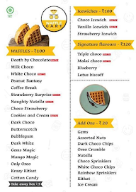 Wafflecart menu 3