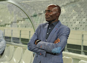 Wedson Nyirenda, head coach of Baroka FC during the Absa Premiership 2018/19 game between Cape Town City and Baroka FC at Cape Town Stadium on 12 January 2019.