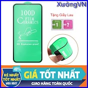 Cường Lực Dẻo Cho Iphone 6 6S 6Plus 6S 7P 8P / X Xs / Xs Max / Ip 11 11 Pro Max 100D, Siêu Mỏng, Siêu Dẻo Không Sứt Mẻ