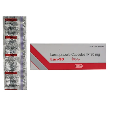 LAN -30 MG CAP 10'S