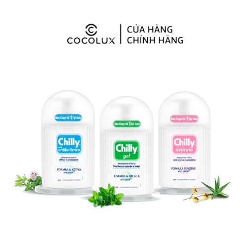 Dung Dịch Vệ Sinh Phụ Nữ Chilly 200Ml