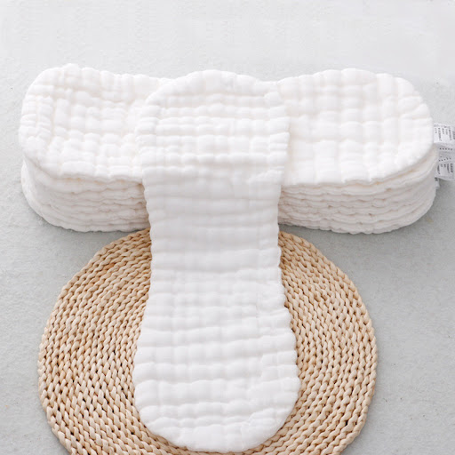 Title 5, Baby Diapers Cotton Gauze Washable Newborn 12-L...