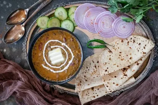 Special Dal Makhani [500 Ml] With 4 Butter Tandoori Roti