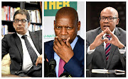 Iqbal Surve, Zweli Mkhize and Mzwanele Manyi.