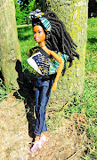 Doll with locks affirm Africans.