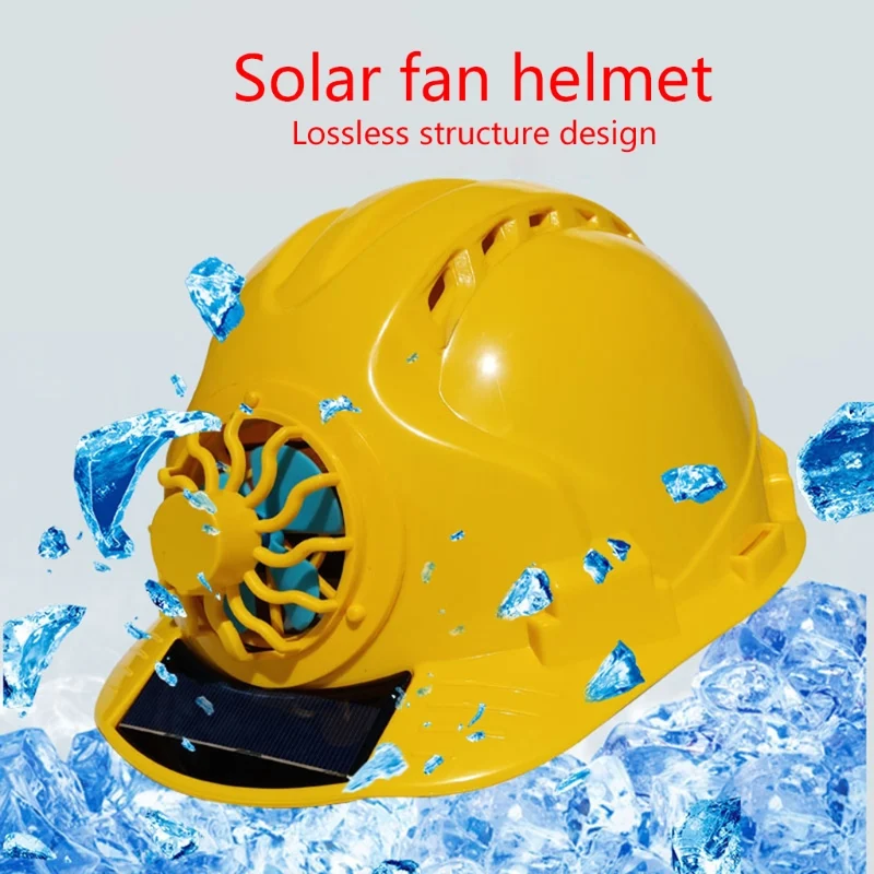 Chapéu Solar com Ventilador Capacete Multifuncional Espessado Conforto e Proteção Ideal para Trabalho ao Ar Livre e Esportes