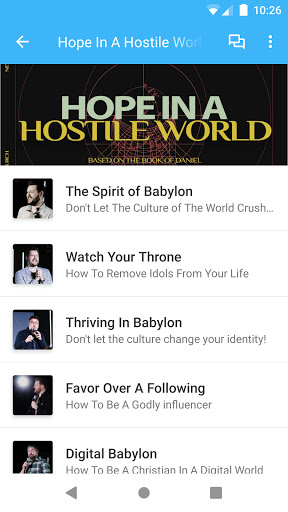 Screenshot Oasis Church - TX