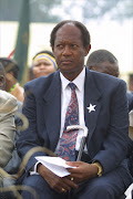 Leader of the ZCC Church Barnabas Lekganyane