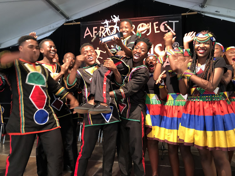 The Ndlovu Youth Choir have hit number one on the SA iTunes album charts with their new album 'Africa'.