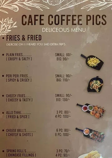 Cafe Coffee Pics menu 