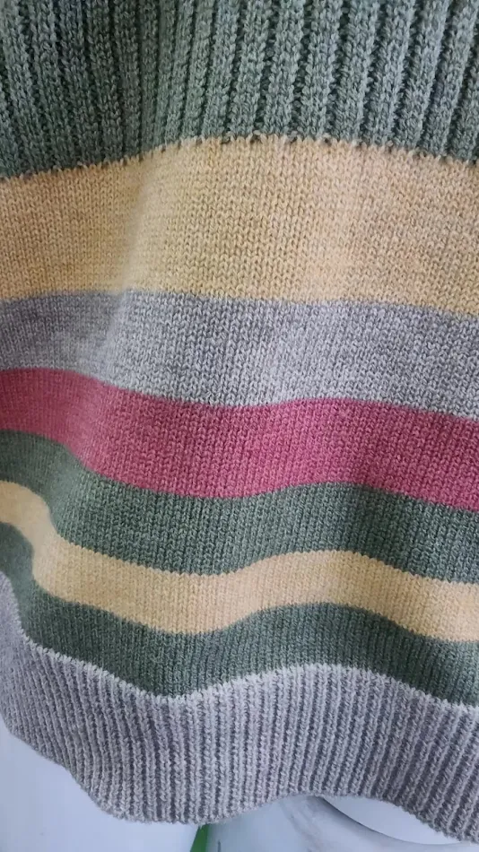 Europees en Amerikaans Turtleneck Sweater Herfst en Winter, Gebreid met Kleur Matching Kraag, Comfortabel en Modieus
