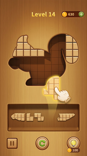 Screenshot Wood BlockPuz Jigsaw Puzzle