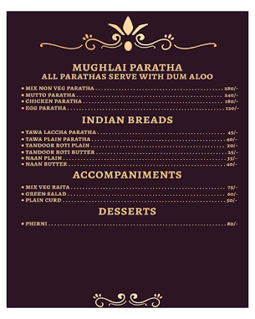 Big Bong Biryani menu 