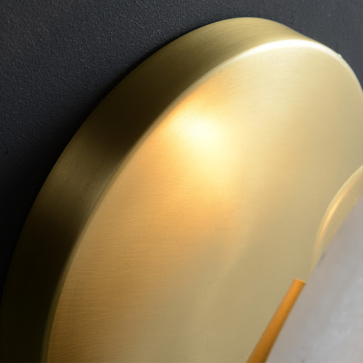 Title 2, Copper Wall Lamp Nordic Art for Living Room. So...