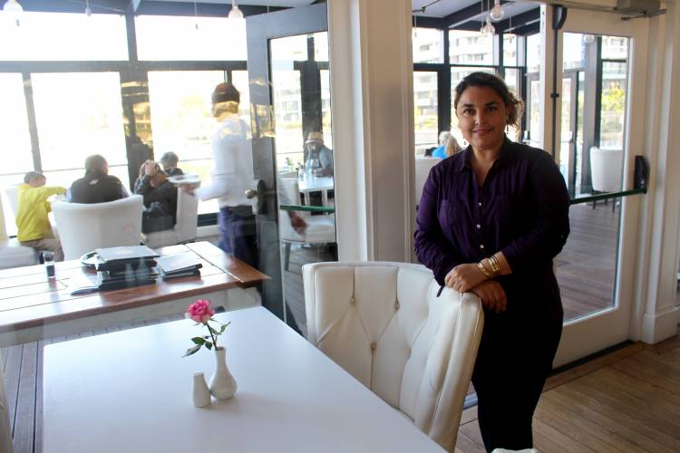 Thelma Vogiatzis, owner of the Two Oceans Aquarium's Vista Marina restaurant, has been ordered to vacate the premises.