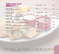 Food Craft menu 1