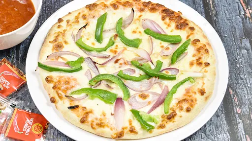 Onion Capsicum Pizza