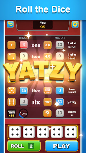 Screenshot Yatzy 3D - Dice Game Online