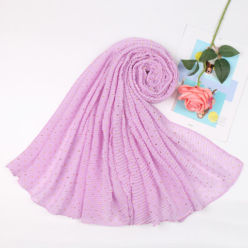 Title 9, Sprinkle gold folds bronzing cotton and linen s...