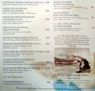 Daniell's Tavern - The Imperial menu 7