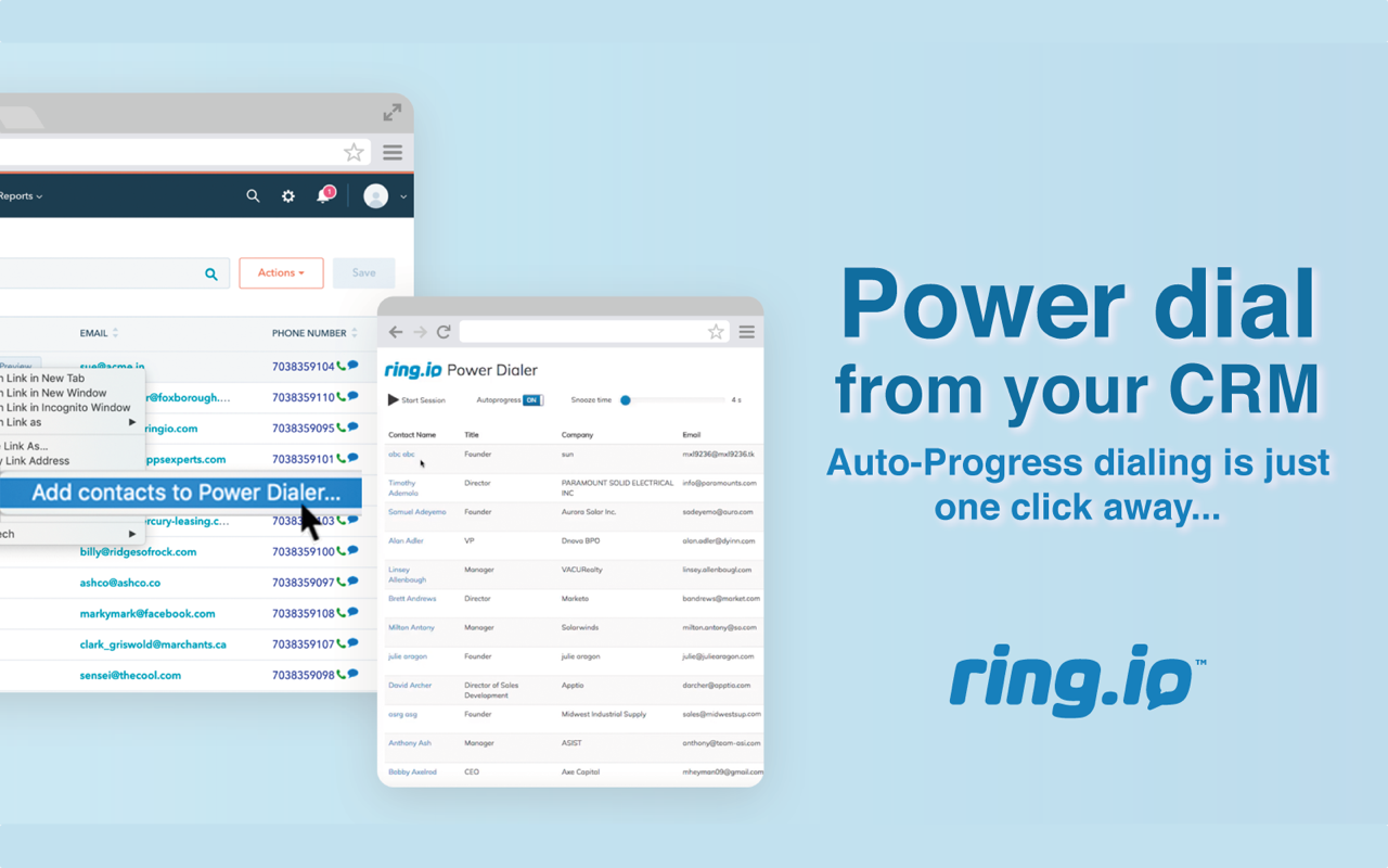 Ring.io Web Phone Preview image 4