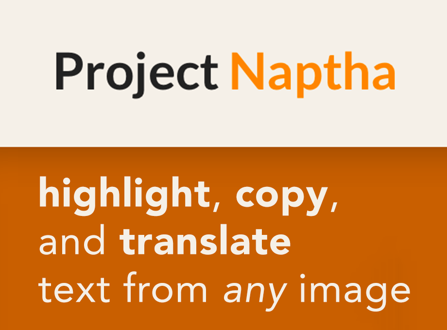 Project Naptha Preview image 1