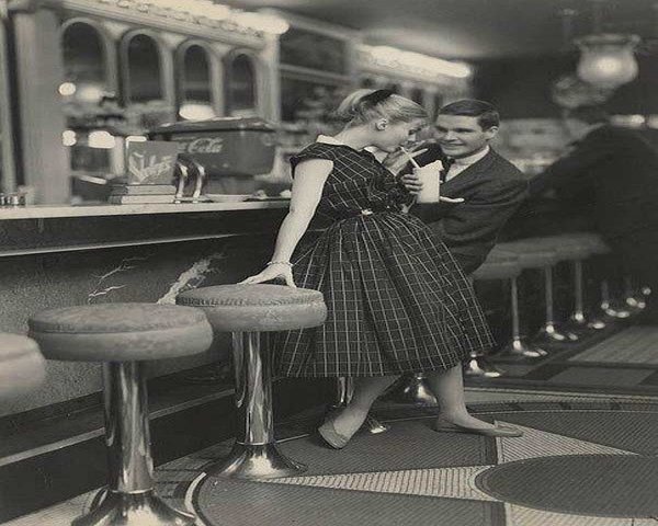 60's malt shop image