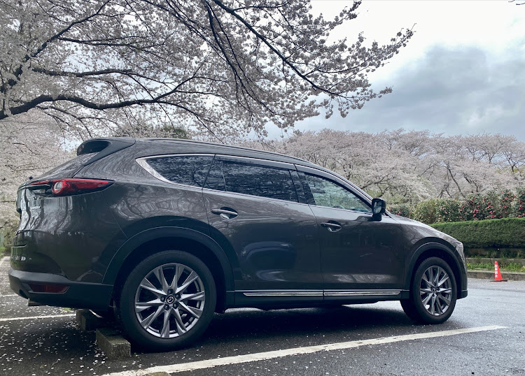 CX-8の桜満開でした🌸🌸🌸🌸🌸🌸に関するカスタム事例の投稿画像3枚目