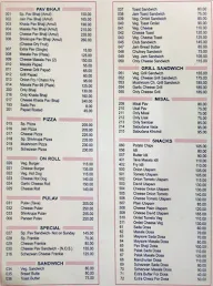 Shiv Krupa menu 8