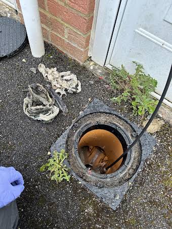 Drain blockage with foul smells  album cover