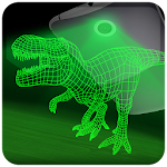 Dino park hologram laser Apk