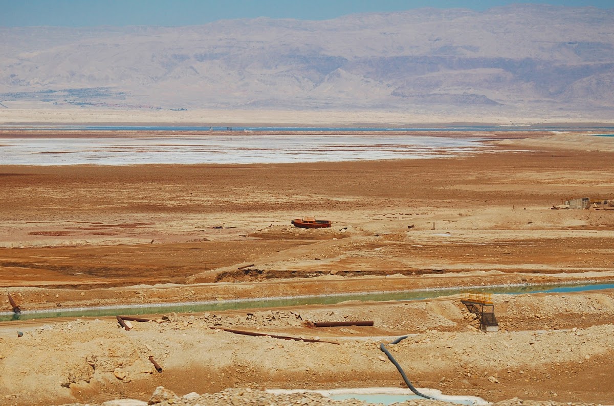 Sodom, at southern end of the Dead Sea (suggested location)