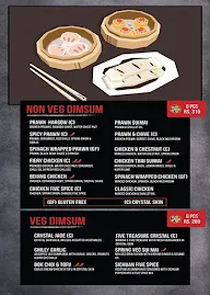 Dimsum Vs Sushi - Chinese Kitchen menu 1