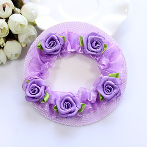 Title 3, Fleurs de poche en maille extensible pour cheveux