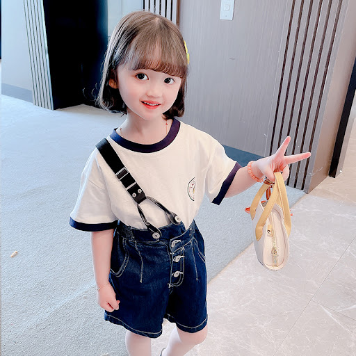 Title 4, Base Shirt and Bib Two-piece Childrens Clothin...