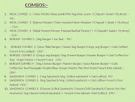 Snacks & Salad menu 3