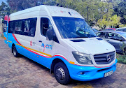 One of the City of Cape Town's 24 Dial-a-Ride vehicles that is temporarily off the road. 