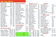 Delhi Hangry menu 1