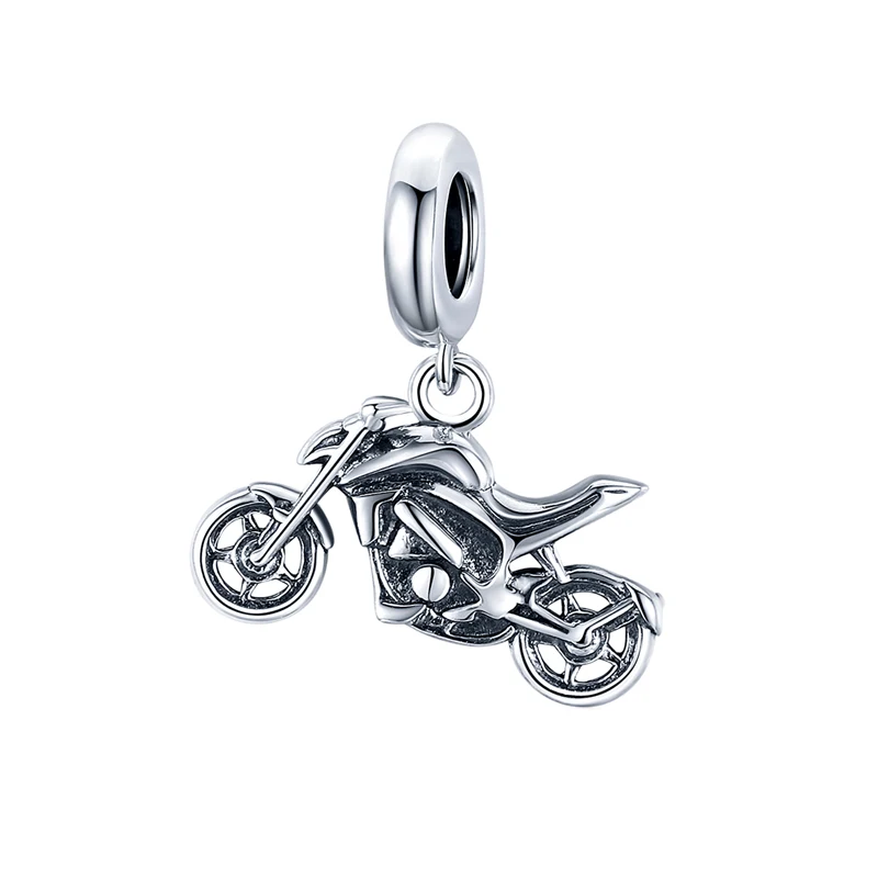 Bracelet de perles en argent sterling DIY, collier à pendentif en argent 925, accessoires pour la création de bijoux uniques et personnalisés.
