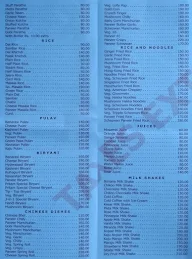 Pritam Fast Food menu 2