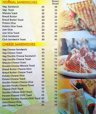 Aarey Snacks menu 1