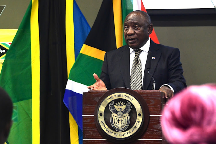 President Cyril Ramaphosa. File image