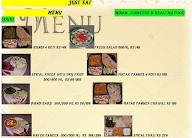 Just Eat menu 2