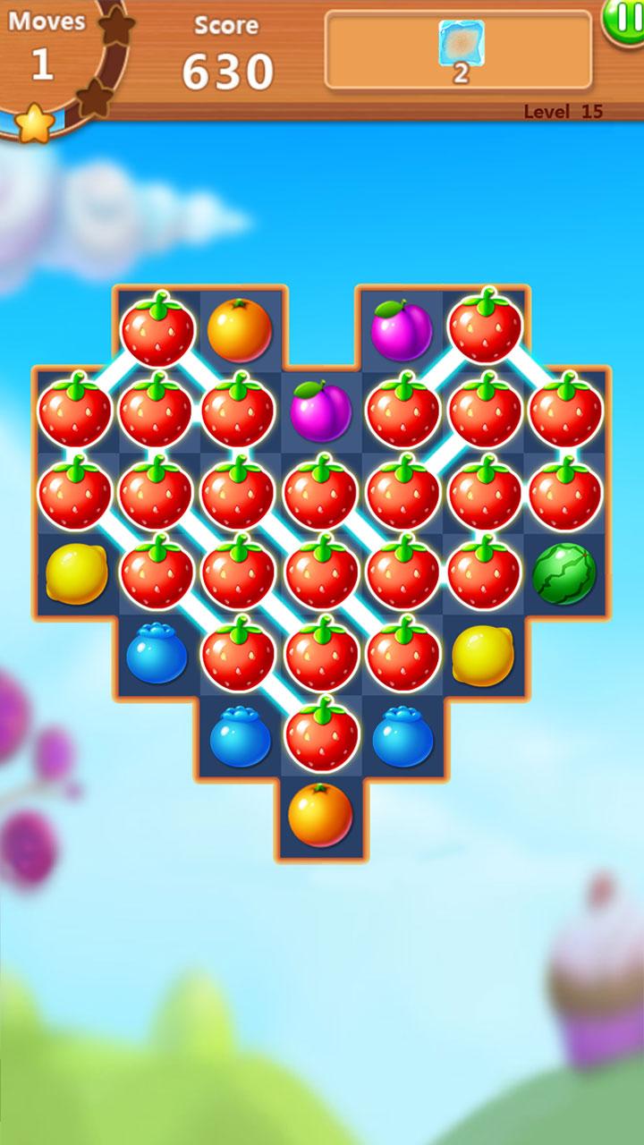 Android application Fruit Flow screenshort